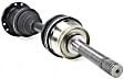 Front, Driver or Passenger Side Axle Assembly, 4WD
