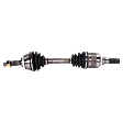 Front, Driver Side Axle Assembly