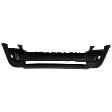 Front Textured Bumper Cover, Without Tow Hook Hole