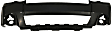 2008-2010 Jeep Grand Cherokee - Front Primed Bumper Cover, Except SRT-8 Model, With Fog Light Holes, Without Parking Aid Sensor Holes and Molding Holes