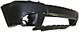 2008-2010 Jeep Grand Cherokee - Front Primed Bumper Cover, Except SRT-8 Model, With Fog Light Holes, Without Parking Aid Sensor Holes and Molding Holes