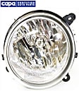 2008 Jeep Compass - Driver Side Halogen Headlight, With bulb(s), OE Replacement, CAPA Certified