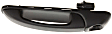 1999-2004 Jeep Grand Cherokee - Front, Driver Side Smooth Black Exterior Door Handle, With Key Hole