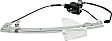 Rear, Driver Side Power Window Regulator, With Motor