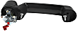 2012 Jeep Wrangler - Tailgate Handle, Textured Black, Plastic, Without Camera Hole, Without Key Hole