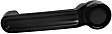 2012 Jeep Wrangler - Tailgate Handle, Textured Black, Plastic, Without Camera Hole, Without Key Hole