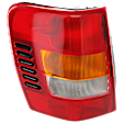 Driver Side Tail Light, with Bulb, Halogen, Amber, Clear and Red Lens