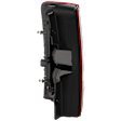 Passenger Side Tail Light, with Bulb, Halogen, Clear and Red Lens