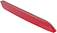 Rear, Passenger Side Bumper Reflector