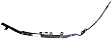 2004 Mitsubishi Lancer - Front, Driver Side, Upper Bumper Retainer