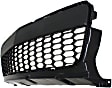 Sedan Front Bumper Grille, Textured Black