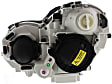 Passenger Side HID/Xenon Headlight, Without bulb(s), OE Replacement