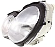 Driver Side HID/Xenon Headlight, Without bulb(s), OE Replacement