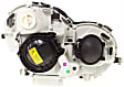 Driver Side HID/Xenon Headlight, Without bulb(s), OE Replacement