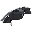 2006-2008 Mazda 6 - Passenger Side Headlight, without Bulb, Halogen, Smoked Lens, Black Interior