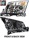 Driver Side Headlight, with Bulb, Halogen, Clear Lens
