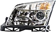 Driver Side Headlight, with Bulb, Halogen, Clear Lens