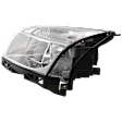 Driver Side Headlight, with Bulb, Halogen, Clear Lens