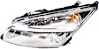 Driver Side Headlight, with Bulb, Halogen, Clear Lens