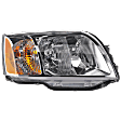 Passenger Side Headlight, with Bulb, Halogen, Clear Lens