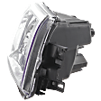 Passenger Side Headlight, with Bulb, Halogen, Clear Lens