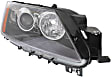 Passenger Side Halogen Headlight, With bulb(s), OE Replacement