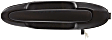 Rear, Driver Side Exterior Door Handle, Textured Black, Without Key Hole, DX Model, 6 Cyl., 2.5L Engine