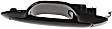 Rear, Driver Side Exterior Door Handle, Textured Black, Without Key Hole, DX Model, 6 Cyl., 2.5L Engine