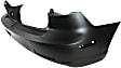 2007-2009 Mazda 3 - Rear Primed Bumper Cover, Sedan