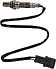 After Catalytic Converter, Passenger Side Oxygen Sensor, 4-Wire
