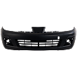 2009 Nissan Versa 1.6 Base - Front Primed Bumper Cover,  For Models Without Sport Package, Sedan