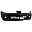 2009 Nissan Versa 1.6 Base - Front Primed Bumper Cover,  For Models Without Sport Package, Sedan
