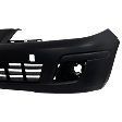 2009 Nissan Versa 1.6 Base - Front Primed Bumper Cover,  For Models Without Sport Package, Sedan