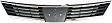 Grille, Gray, 4 Cyl., 1.8L Engine, CAPA Certified