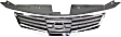 Grille, Chrome Shell with Painted Black Insert, 6 Cyl., 3.5L Engine
