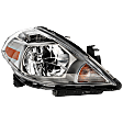 Passenger Side Headlight, with Bulb, Halogen, Clear Lens, CAPA Certified