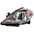 Driver Side Headlight, with Bulb, Halogen, Clear Lens, CAPA Certified