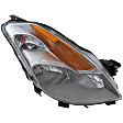 Passenger Side Headlight, with Bulb, Halogen, Clear Lens