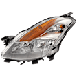 Driver Side Headlight, with Bulb, Halogen, Clear Lens