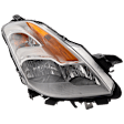Passenger Side Headlight, with Bulb, HID/Xenon, with HID bulb and ballast