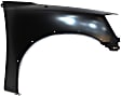 Front, Passenger Side Fender, With Molding Holes, CAPA CERTIFIED