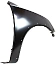 Front, Passenger Side Fender, With Molding Holes, CAPA CERTIFIED