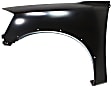 Front, Driver Side Fender, With Molding Holes, CAPA CERTIFIED