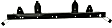 Center Radiator Support Upper Tie Bar, 4 Cyl., 2.5L Engine