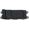 Front, Driver Side Window Switch, Black, 6-Button