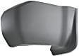 Rear, Passenger Side Bumper End, Textured Plastic