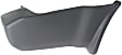 Rear, Passenger Side Bumper End, Textured Plastic