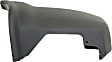 Rear, Driver Side Bumper End, Textured Plastic