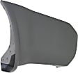Rear, Driver Side Bumper End, Textured Plastic