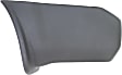 Rear, Driver Side Bumper End, Textured Plastic